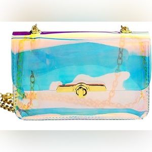 Clear iridescent bag - stadium approved